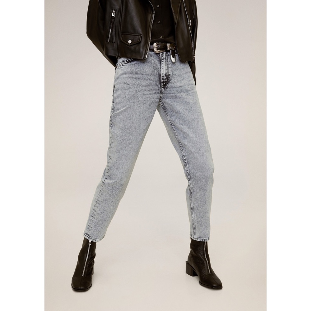 Mango Boyfriend Jeans ｜Grey｜only wear once